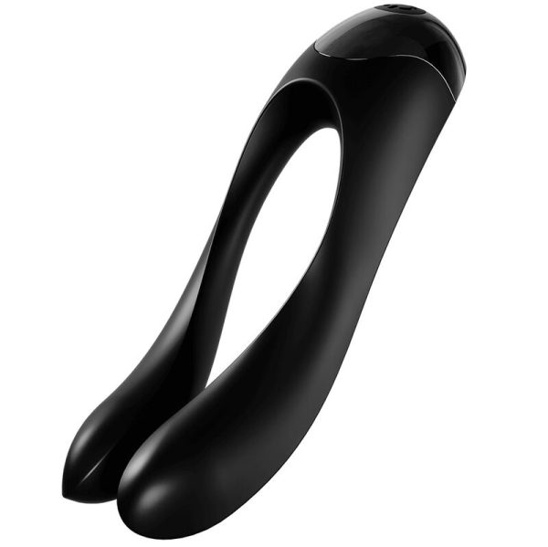 SATISFYER CANDY FINGER STICK VIBRADOR NEGRO TALLA 1 SATISFYER VIBRATOR