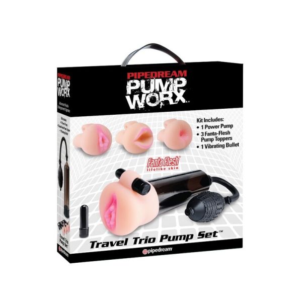 JUEGO DE BOMBAS DE BOMBA WORX TRAVEL TRIO PUMP WORX - Imagen 3