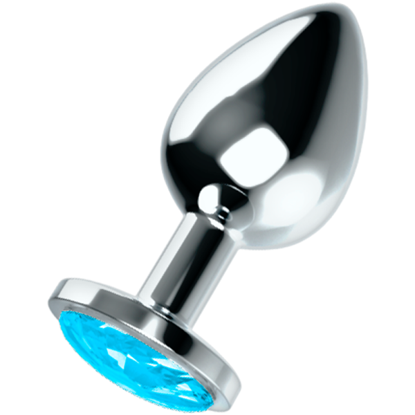 OHMAMA - PLUG ANAL CON CRISTAL AZUL OHMAMA ANAL