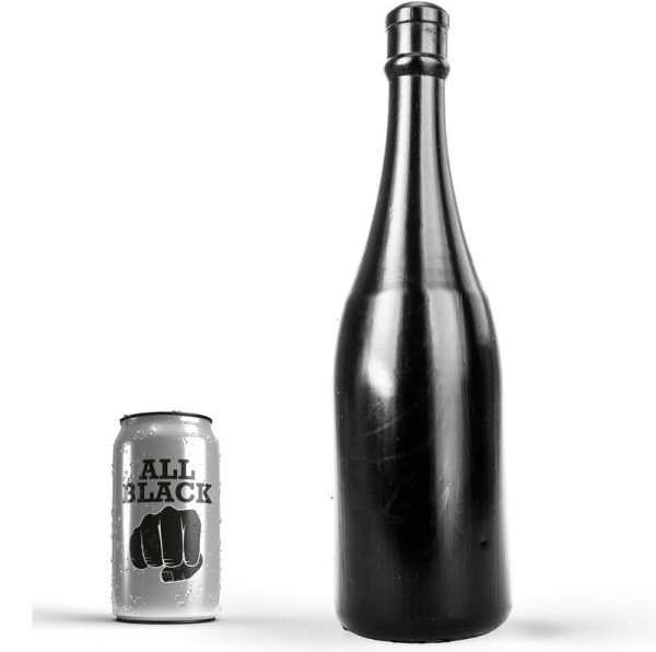 TODO NEGRO - BOTELLA ANAL 34,5 CM ALL BLACK