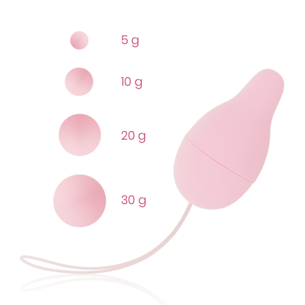 OHMAMA - SISTEMA DE PESAS KEGEL PARA EL DESARROLLADOR DEL SUELO PÉLVICO OHMAMA STIMULATING - Imagen 2