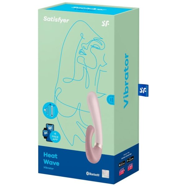 APP VIBRADOR SATISFYER HEAT WAVE - ROSA SATISFYER CONNECT - Imagen 4