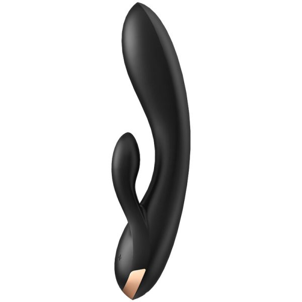 APP VIBRADOR SATISFYER DOUBLE FLEX - NEGRO SATISFYER CONNECT - Imagen 2