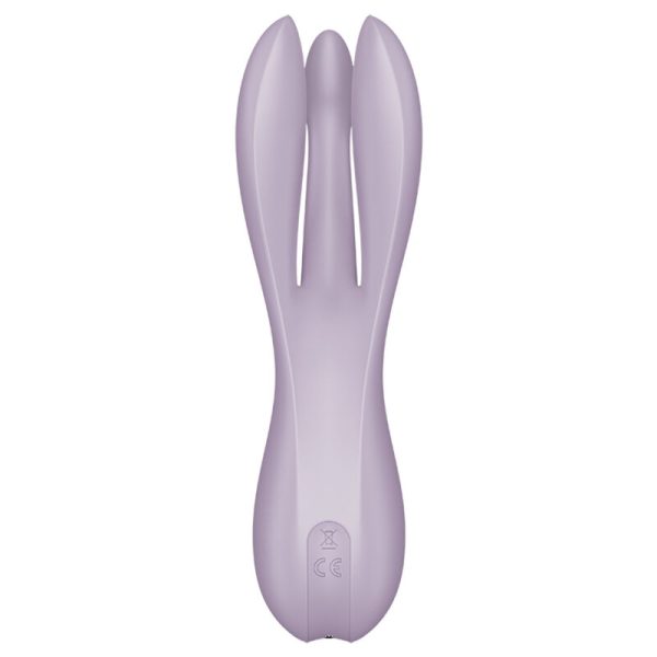 VIBRADOR SATISFYER THREESOME 2 - VIOLETA SATISFYER VIBRATOR - Imagen 4