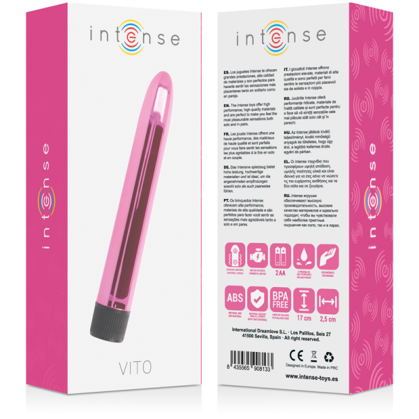 VIBRADOR VITO INTENSO ROSA INTENSE FUN - Imagen 4