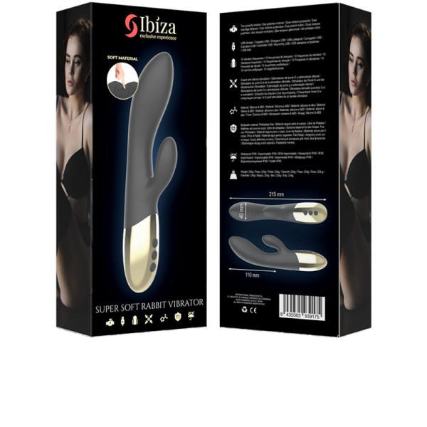 IBIZA - VIBRADOR CONEJO SUPER SUAVE IBIZA TECHNOLOGY - Imagen 10