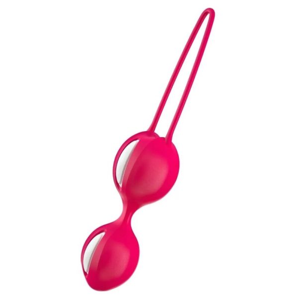 FUN FACTORY - SMARTBALLS DUO BLANCO/ROJO INDIA FUN FACTORY - Imagen 2