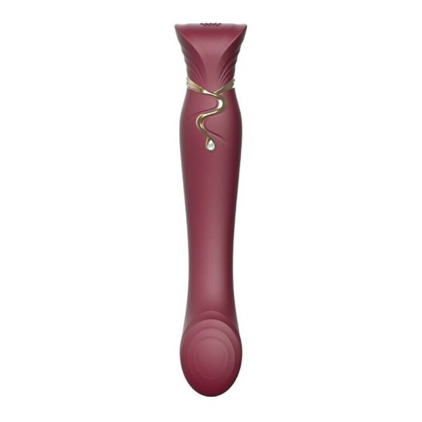 ZALO - QUEEN SET PULSE WAVE CLIT STIM ROJO ZALO - Imagen 2