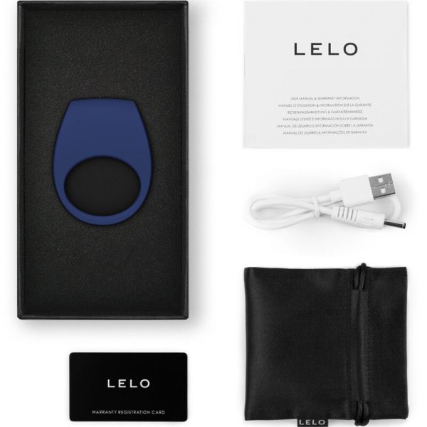 LELO - ANILLO VIBRADOR TOR 3 AZUL LELO - Imagen 3