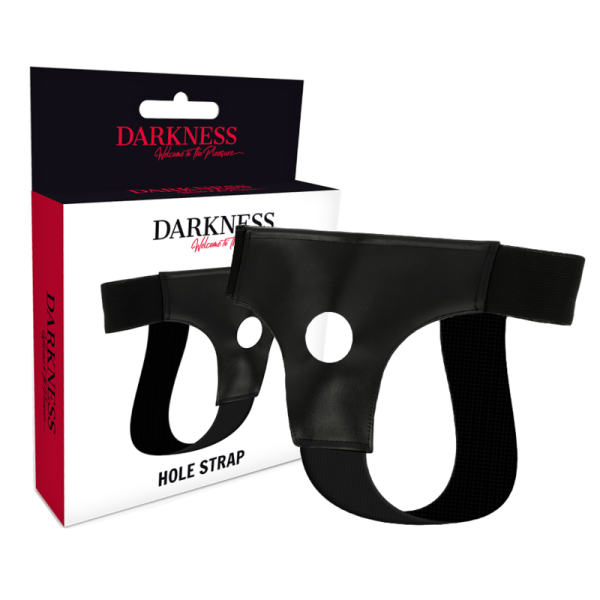 DARKNESS - ARNÉS CON AGUJERO, TALLA ÚNICA DARKNESS SENSATIONS