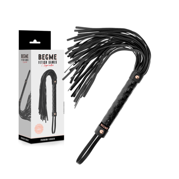 BEGME - FLOGGER DE PIEL VEGANO EDICIÓN NEGRA BEGME BLACK EDITION - Imagen 2