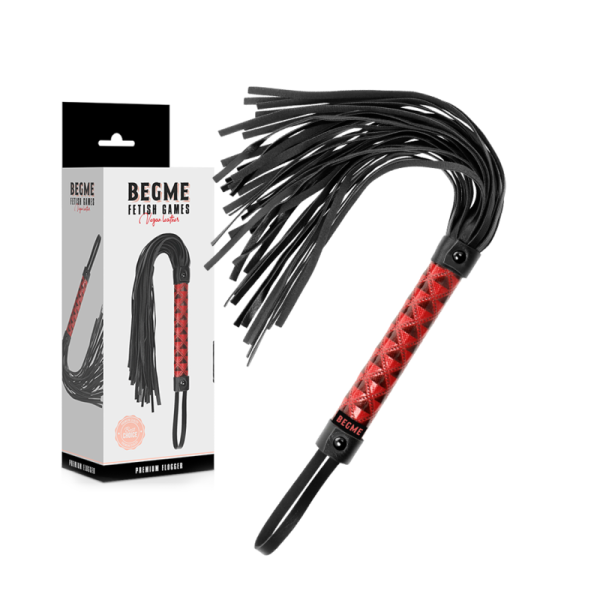 BEGME - FLOGGER DE PIEL VEGANO EDICIÓN ROJA BEGME RED EDITION - Imagen 2