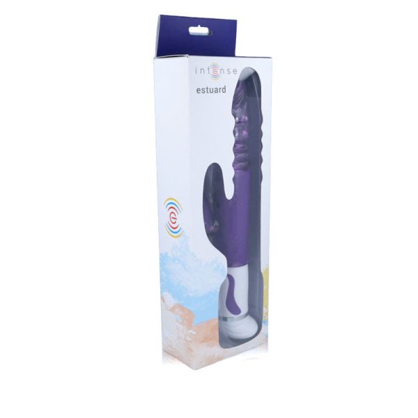 INTENSE ESTUARD VIBRADOR CONEJO MORADO INTENSE COUPLES TOYS - Imagen 5