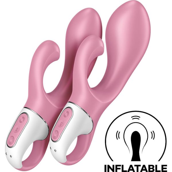 SATISFYER - BOMBA DE AIRE BUNNY 2 ROSA VIEJO SATISFYER VIBRATOR