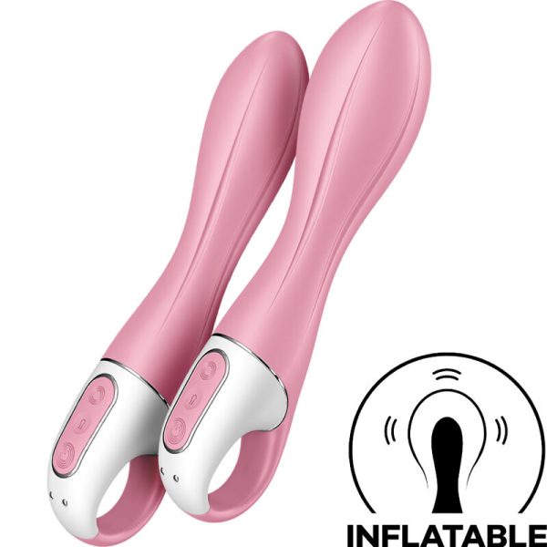 SATISFYER - BOMBA DE AIRE VIBRADOR 2 ROSA ANTIGUO SATISFYER VIBRATOR