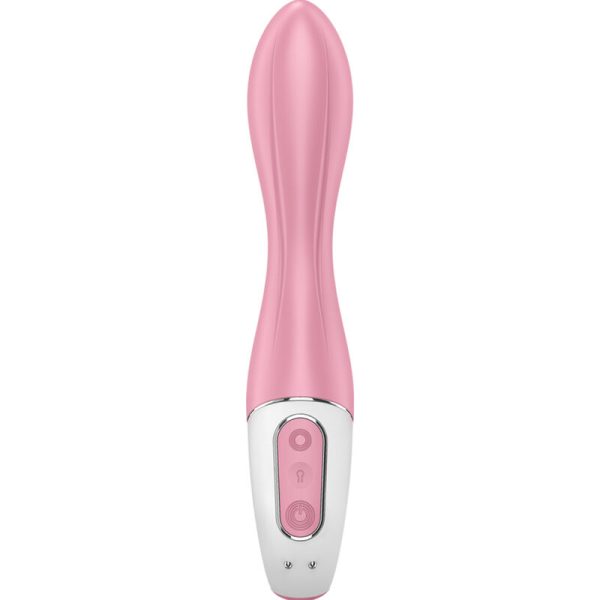 SATISFYER - BOMBA DE AIRE VIBRADOR 2 ROSA ANTIGUO SATISFYER VIBRATOR - Imagen 4