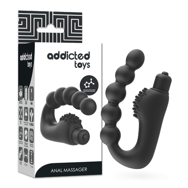 ADDICTED TOYS MASAJEADOR PROSTÁTICO ANAL CON VIBRACIÓN ADDICTED TOYS