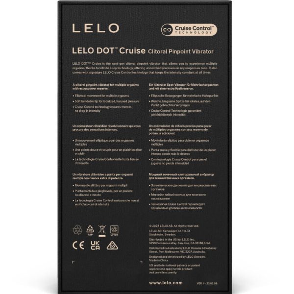 LELO DOT CRUISE ESTIMULADOR DE CLÍTORIS SORBETE DE LIMÓN LELO - Imagen 7