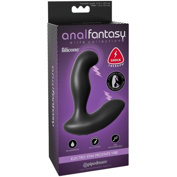 COLECCIÓN ANAL FANTASY ELITE - MASAJEADOR DE PRÓSTATA VIBRADOR ELECTRO STIM ANAL FANTASY ELITE COLLECTION - Imagen 4