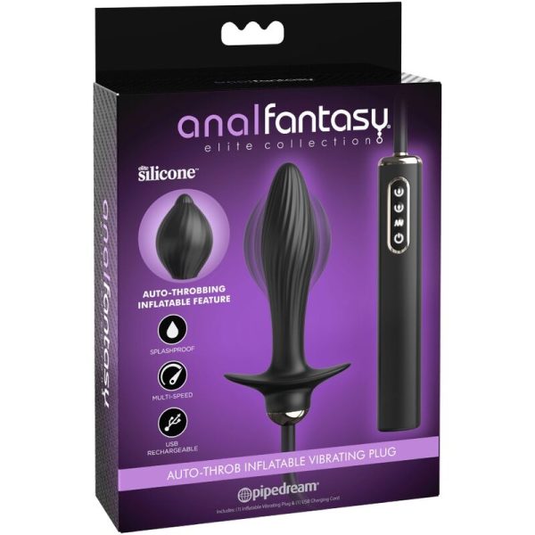 COLECCIÓN ANAL FANTASY ELITE - PLUG HINCHABLE Y VIBRADOR AUTO-THROB ANAL FANTASY ELITE COLLECTION - Imagen 7