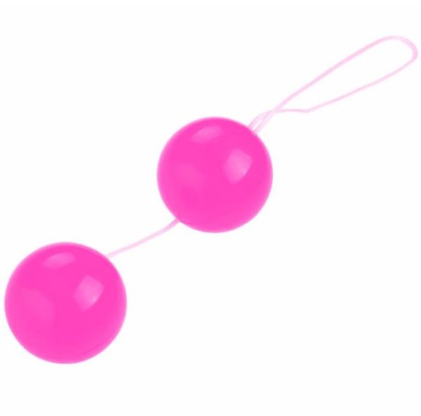 TWINS BALLS BOLAS CHINAS UNISEX ROSA BAILE STIMULATING