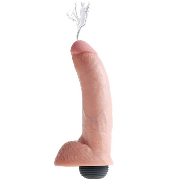 EYACULADOR DE PENE NATURAL REALISTIC KING COCK 22.86cm KING COCK - Imagen 4