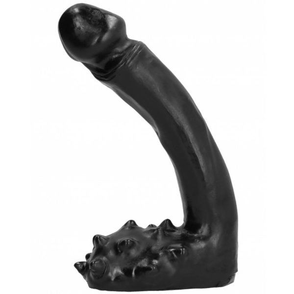 TODO NEGRO - DILDO REALISTA 19 CM ALL BLACK - Imagen 2