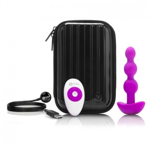 B-VIBE -TRIPLET ANAL CONTROL REMOTO PERLAS ROSA B-VIBE