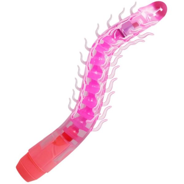 FLEXI VIBE SENSUAL Spine DILDO VIBRADOR DOBLE 23,5 CM BAILE ROTATIONS