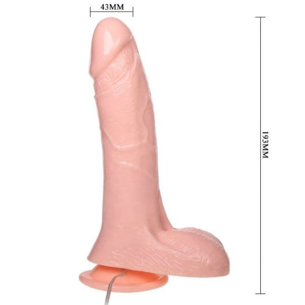 PROM - DILDO HINCHABLE REALISTA CON SUCCIÓN SUCCIÓN 19,3 CM BAILE DILDOS - Imagen 4