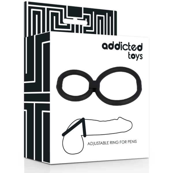 ADDICTED TOYS ANILLOS PARA EL PENE AJUSTABLES ADDICTED TOYS - Imagen 4