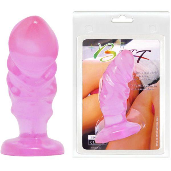 PROM - PLUG ANAL UNISEX CON VENTOSA ROSA BAILE ANAL - Imagen 4