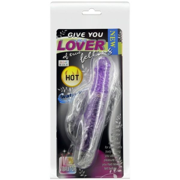 REGALA A TU AMANTE UNA ESPECIE DE AMANTE VIBRADOR LILA BAILE VIBRATORS - Imagen 3