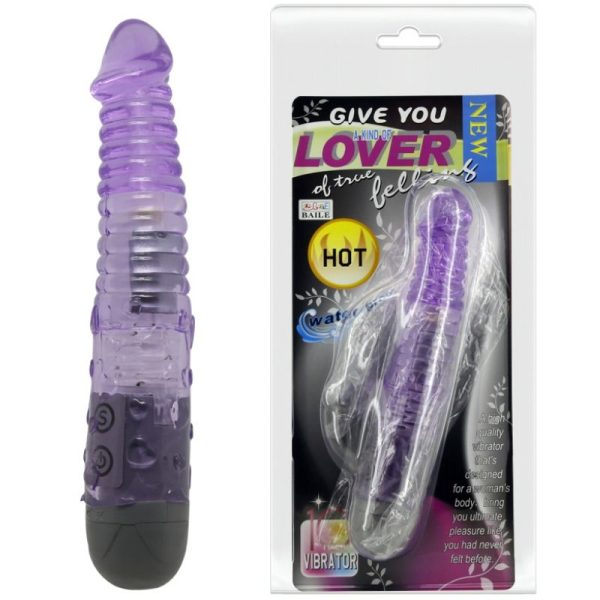 REGALA A TU AMANTE UNA ESPECIE DE AMANTE VIBRADOR LILA BAILE VIBRATORS - Imagen 2