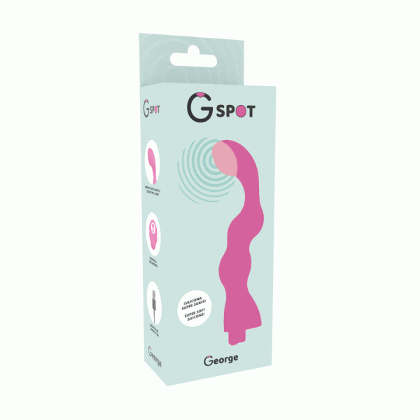 PUNTO G-GEORGE VIBRADOR GUM ROSA G-SPOT - Imagen 2