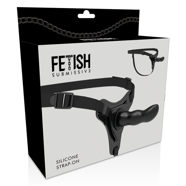 ARNES SUMISO FETISH - PUNTO G SILICONA NEGRO 16 CM FETISH SUBMISSIVE HARNESS - Imagen 4