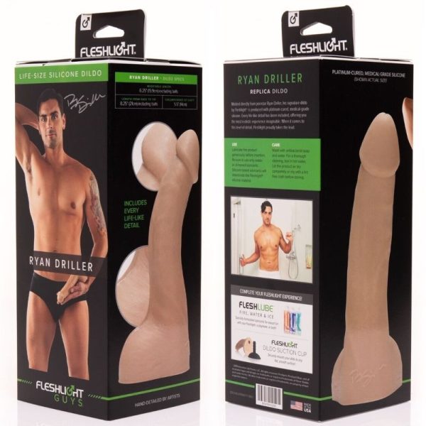 FLESHJACK RYAN DILDO SONDA 21 CM FLESHJACK - Imagen 3