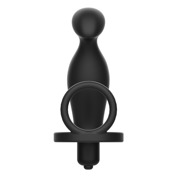 ADDICTED TOYS PLUG ANAL CON ANILLO DE SILICONA NEGRO ADDICTED TOYS - Imagen 4