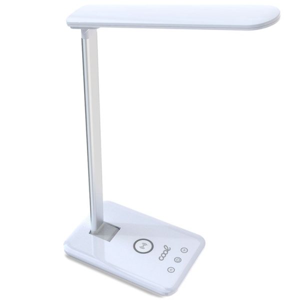 Lámpara LED con Base Carga Inalámbrica Qi  Fold Blanco