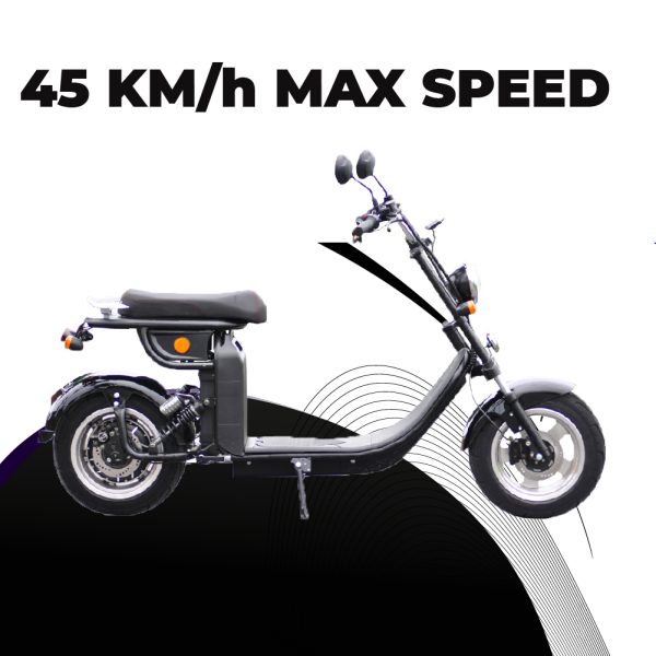 CityCoco Furious 49e 4000W/40AH Negra Gran-Scooter - 12131 - Imagen 2