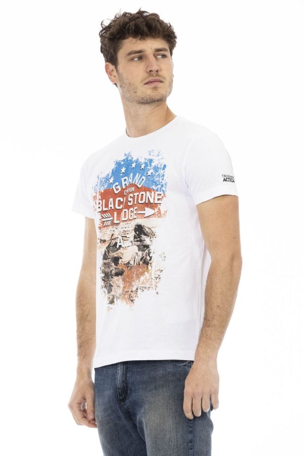 Trussardi Action Camiseta 2AT48_01White - Image 2