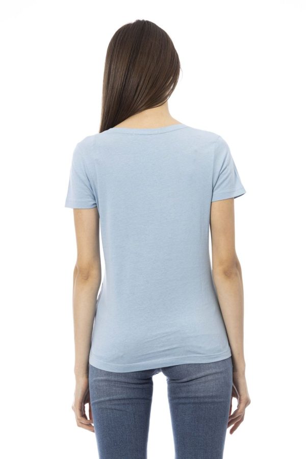 Trussardi Action Camiseta 2BT11_150Sky - Image 3