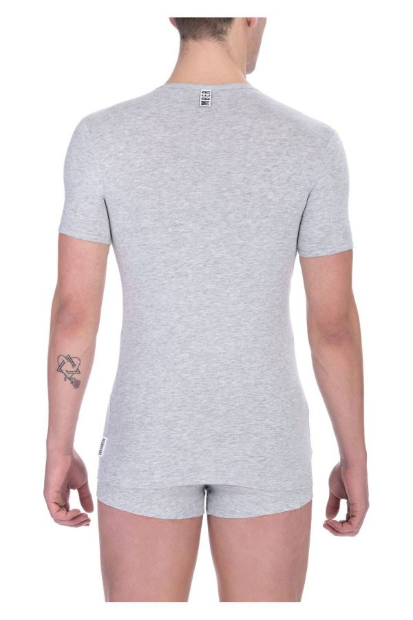 Bikkembergs Camiseta BKK1UTS02SI_GREYMELANGE - Image 2