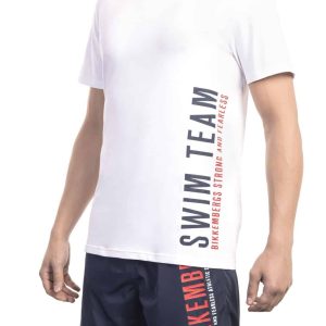 Bikkembergs Beachwear Camiseta BKK1MTS04_WHITE
