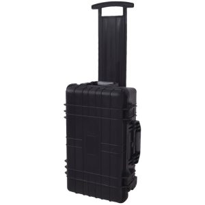 Mala de ferramentas/equipamentos com rodas e espuma no interior