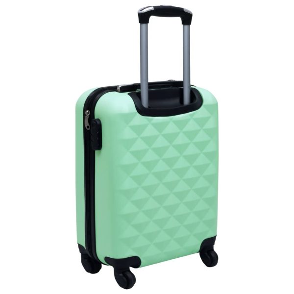 Conjunto de tróleis estojo rígido 2 pcs ABS verde hortelã - Image 9