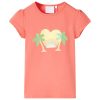 T-shirt infantil coral 116
