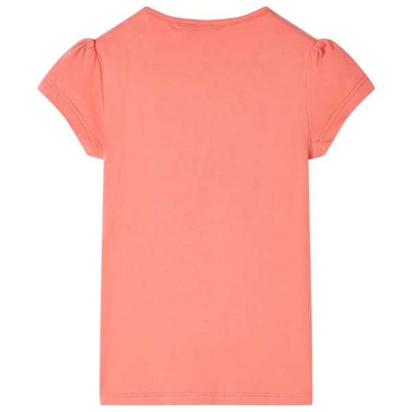 T-shirt infantil coral 140 - Image 2