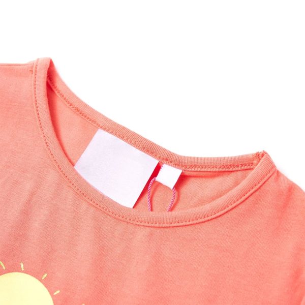 T-shirt infantil coral 140 - Image 3
