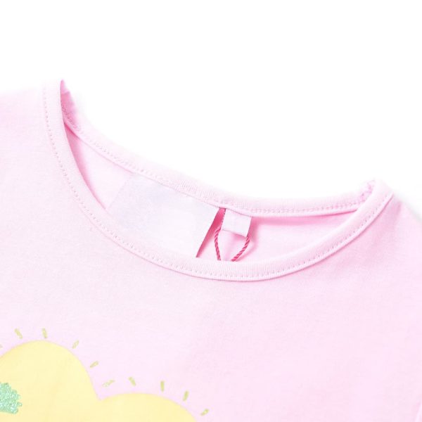 T-shirt de criança rosa-claro 140 - Image 3